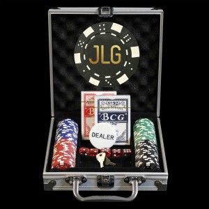 100 Custom Poker Chip Set 