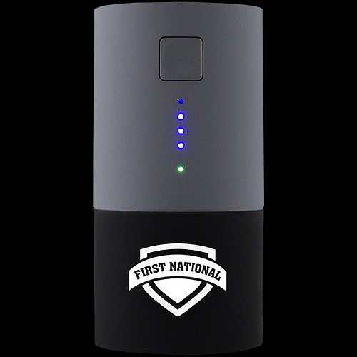 Custom Logo Smart Charge 2-in-1 Power Bank 