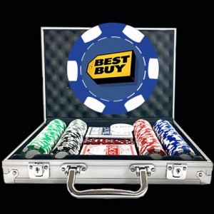 Premium Custom Poker Chip Set - 6 Stripe 