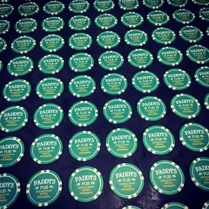 8 Stripe Poker Chips