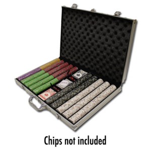 1000 Ct Aluminum Poker Chip Case 