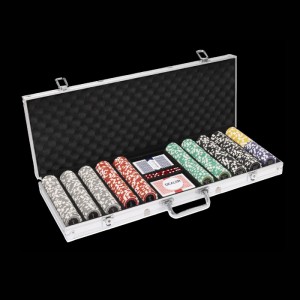500 Ct Aluminum Poker Chip Case 