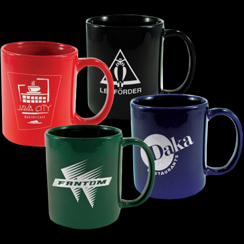 Custom Logo Coffee Mugs - Personalized