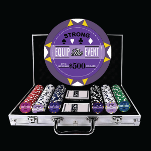 Pro Elite Gaming Royalty Custom Poker Chip Set - 12.5G Clay Composite 