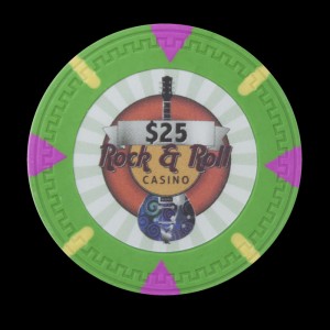 Rock & Roll 13.5 Gram Poker Chips (25 Pack)