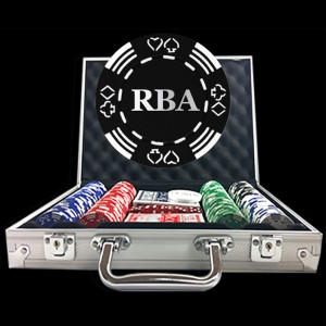 Value Suited Custom Poker Chip Set - Royal Design 