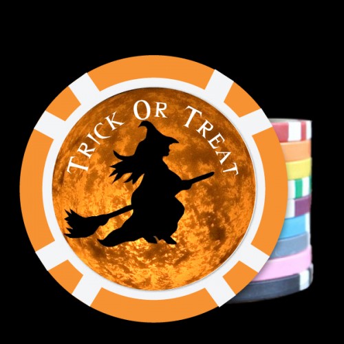 Halloween Custom Poker Chips